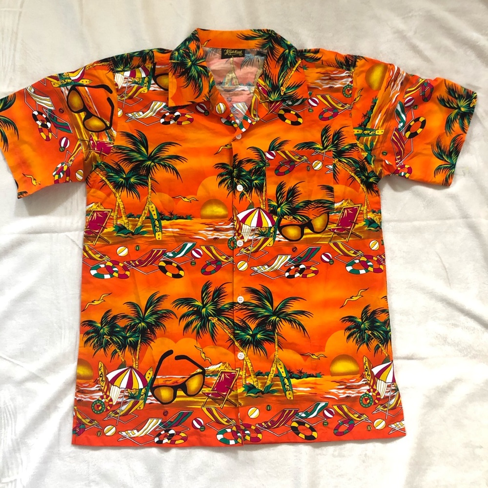 Large Boys Hawaiian Shirt